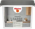 Produktbild: Alpina Bad & Küche Wandfarbe – matte Innenfarbe für Feuchträume, hohe Deckkraft & tropfgehemmt, streichfertige Wand- und Deckenfarbe für Bad & Küche – 2,5L (Sturmwolke)
