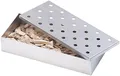 Produktbild: Rosenstein & Söhne Räucherbox Kohlegrill: Räucherbox aus rostfreiem Edelstahl, für Gas- und Holzkohlegrills (Kugelgrill, Grill, Holzkohlegrill)