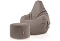 Produktbild: Green Bean Sitzsack Cozy + Stay, Set Sitzsack mit Sitzhocker, Sitzkissen, Relax-Sessel