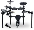 Produktbild: Digital E-Drum Set elektronisches Schlagzeug Drumkit Rack Fussmaschine USB MIDI
