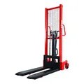 Produktbild: STIER Hydraulik-Stapler 1000 kg: Leistungsstarker Einfach-Mast-Stapler, Traglast von 1000 kg, Hubbereich 85 mm - 1600 mm, bequemes Anheben per Fußpedal
