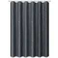 Produktbild: ROLLER Duschvorhang - grau - mit Glitzer - 180x200 cm