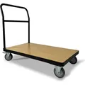 Produktbild: Lagertrolley Rollwagen 90x60cm H90cm für Garage Werkstatt Lager Massiv Plattformwagen Handwagen