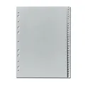 Produktbild: herlitz Register A4 1-31, Grau, 23 x 29,7 cm, Kunststoff, Eurolochung