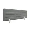 Produktbild: Schreibtisch Sichtschutz Trennwand 118x34cm (BxH) Büro Akustikschutz Grau SVITA