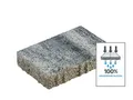 Produktbild: Diephaus Porenbeton AQUADRAIN PERMEA WEIß-SCHWARZ 30/20/6 CM