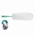 Produktbild: Leifheit Staubwedel Duster XL Mikrofasern Weiß/Türkis 58x11x11cm