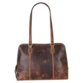 Produktbild: GREENBURRY Schultertasche mit Laptopfach Vintage Shoulder Bag Brown braun - Braun