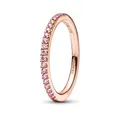 Produktbild: Pandora Fingerring Pavéring für Damen mit Zirkonia, roségold von PANDORA Timeless