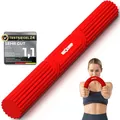 Produktbild: NEOLYMP Handtrainer Unterarmtrainer – Griffkraft & Rehabilitation – Therapy Bar aus Silikon, rutschfest & langlebig – Hand Trainingsgerät inkl. Tragetasche (Handtrainer | Rot | 4,5 kg)