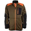 Produktbild: FORSBERG Arbeitsjacke Forst Strickjacke mit Verstärkungen grün|orange XL