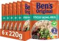 Produktbild: Ben's Original Express-Reis Sticky Bowl-Reis, 6 Packungen (6 x 220g)