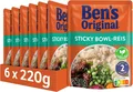 Produktbild: Ben's Original Express-Reis Sticky Bowl-Reis, 6 Packungen (6 x 220g)