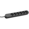 Produktbild: Bachmann - Mehrfachsteckdose Tischsteckdose 6f. 381.149K 5,00m sw