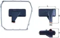 Produktbild: MAHLE HX 185D Hydraulikfiltersatz AT Automatikgetriebe für AUDI A4 Avant (8K5, B8)
