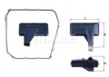 Produktbild: MAHLE HX 185D Hydraulikfilter, Automatikgetriebe für AUDI A7 Sportback (4GA, 4GF