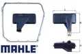 Produktbild: MAHLE HX185D Hydraulikfilter für Automatikgetriebe Hydraulikfilter Filter