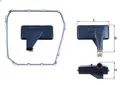 Produktbild: Hydraulikfilter, Automatikgetriebe KNECHT HX 185D für AUDI A5 (8T3) 2 2008-2017