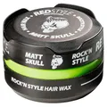 Produktbild: Redstyle Professional Haarwachs für Männer - Starker Halt & Mattes Finish - Haarwax für alle Haartypen - Professionelles Hairstyling - Grün Vanilla-Cocos