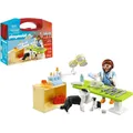 Produktbild: Playmobil 5653 City Life Tierarzt Tierärztin Praxis Hund Katze Figur im Koffer