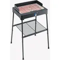 Produktbild: Severin Standgrill mit Grillrost PG 8566 schwarz  Elektrogrill Tischgrill Standgrill Grill Barbecue Grill