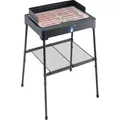 Produktbild: SEVERIN PG 8566 Elektro Standgrill mit Edelstahl-Grillrost - Schwarz