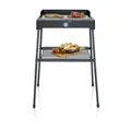 Produktbild: SEVERIN Standgrill Elektrogrill PG 8566 Schwarz mit Edelstahl-Grillrost