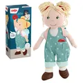 Produktbild: Carmushka Puppe Tilli – 30 cm Stoffpuppe für Kleinkinder – weich, waschbar & ...