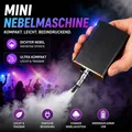 Produktbild: Mini Nebelmaschine Tragbar LED DJ Party Fog Machine Outdoor Bühne