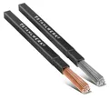 Produktbild: STAHLWERK WIG Schweißstäbe 2er Set – Stahl & Edelstahl Ø 1,6 x 500 mm (ER70S-G3 & ER307Si) – je 1 kg Schweißzusatz, universell einsetzbar zum Schweißen von Stahl & Edelstahl, inkl. Aufbewahrungsbox