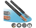 Produktbild: STAHLWERK Stabelektroden 1,6 mm WIG Schweißstäbe Stahl + Edelstahl je 1 kg, (Packung), Länge von 500 mm und einen Durchmesser von 1,6 mm.
