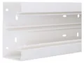 Produktbild: Hager Brüstungsk.-Unterteil BR6513019016 frontrast. PVC OT80mm verkehrsweiß