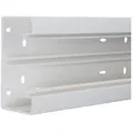 Produktbild: 2m Hager BR6513019016 Brüstungskanal-Unterteil frontrastend zu BR 68x130mm Oberteil 80mm verkehrsweiß