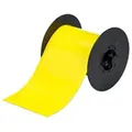 Produktbild: Brady, B30C-4250-509-YL, magnetisches Polyesterband, Gelb, matt, 108.00 mm x 7.60 m, Endlos