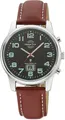 Produktbild: MASTER TIME Funkuhr Super Power MTGA-10426-22L, Armbanduhr, Quarzuhr, Herrenuhr, Datum, Leuchtzeiger, Lederarmband