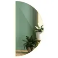 Produktbild: Tulup Led, Blaugrau, Glas, Organisch, 40x80x2.4 cm, Spiegel, Wandspiegel