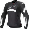 Produktbild: Alpinestars Stella T-GP Plus R v4 Damen Motorrad Textiljacke, schwarz/weiß, XS