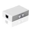 Produktbild: SIENOC 2 Ports Netzwerk Switch Selector Hub Mini 2 RJ45 Port Switch Netzwerkgerät 2 Eingang 1 Ausgang