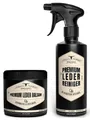 Produktbild: URBAN FOREST Lederreiniger + Lederbalsam als Sparset 500ml + 500ml Lederreiniger (1-St. für sämtliche Glattlederobeflächen)