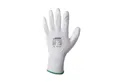 Produktbild: Scorprotect® Arbeitshandschuhe Arbeitshandschuhe Handschuhe PU / Nylon Feinstrick weiß Größe 11