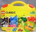 Produktbild: LEGO Classic 10713 Bausteine Starterkoffer Reifen Augen Anleitung 213 Teile NEU