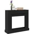 Produktbild: Kaminumrandung Schwarz 100x30x87,5 cm Holzwerkstoff - Vidaxl