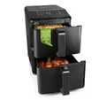 Produktbild: GOURMETmaxx Heißluftfritteuse Doppelkammer Vertical Airfryer 2x 5L Sync 2400W