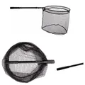 Produktbild: MIKADO Total Fishing Angelkescher Kescher Automatik Mikado 130cm 50/45cm - gummiertes Netz - Angeln, Automatische Stange