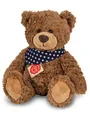 Produktbild: Teddy Hermann 91362 Teddy 30 cm, Kuscheltier, Teddybär, mit Sternchen-Halstuch