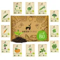 Produktbild: Seedhero BIO Gemüsesamen-Set mit 12 Sorten