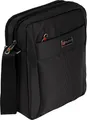 Produktbild: Bag Street Herrentasche Flugbegleiter Schultertasche Umhängetasche  T0117 Schwar