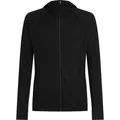 Produktbild: Icebreaker Herren 150 MerinoFine Ace Zip Hoodie Jacke (Größe M, schwarz)