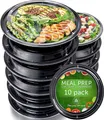 Produktbild: [ Satz Von 10] MEAL PREP Container - Container für Nährmittel Hermetik