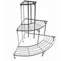 Produktbild: Dema - Pflanzentreppe Eck 60x60x75 Mit 3 Stufen Pflanztreppe Blumentreppe Blumenbank